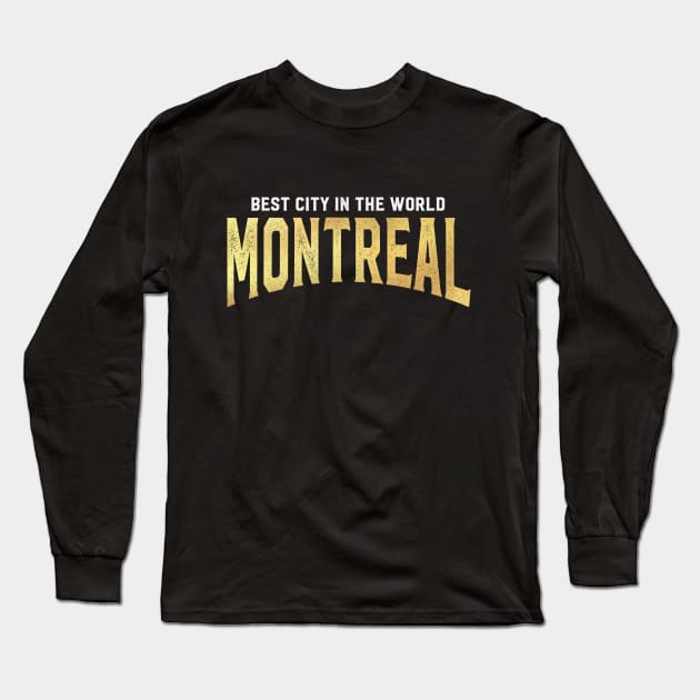 Montreal Long Sleeve T-Shirt by janvimar